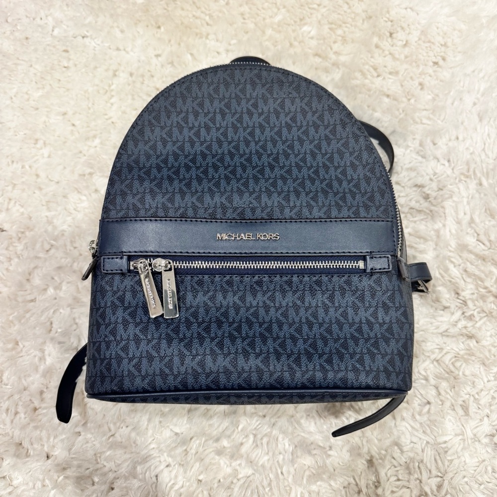 Michael Kors Kenly Signature Logo Backpack